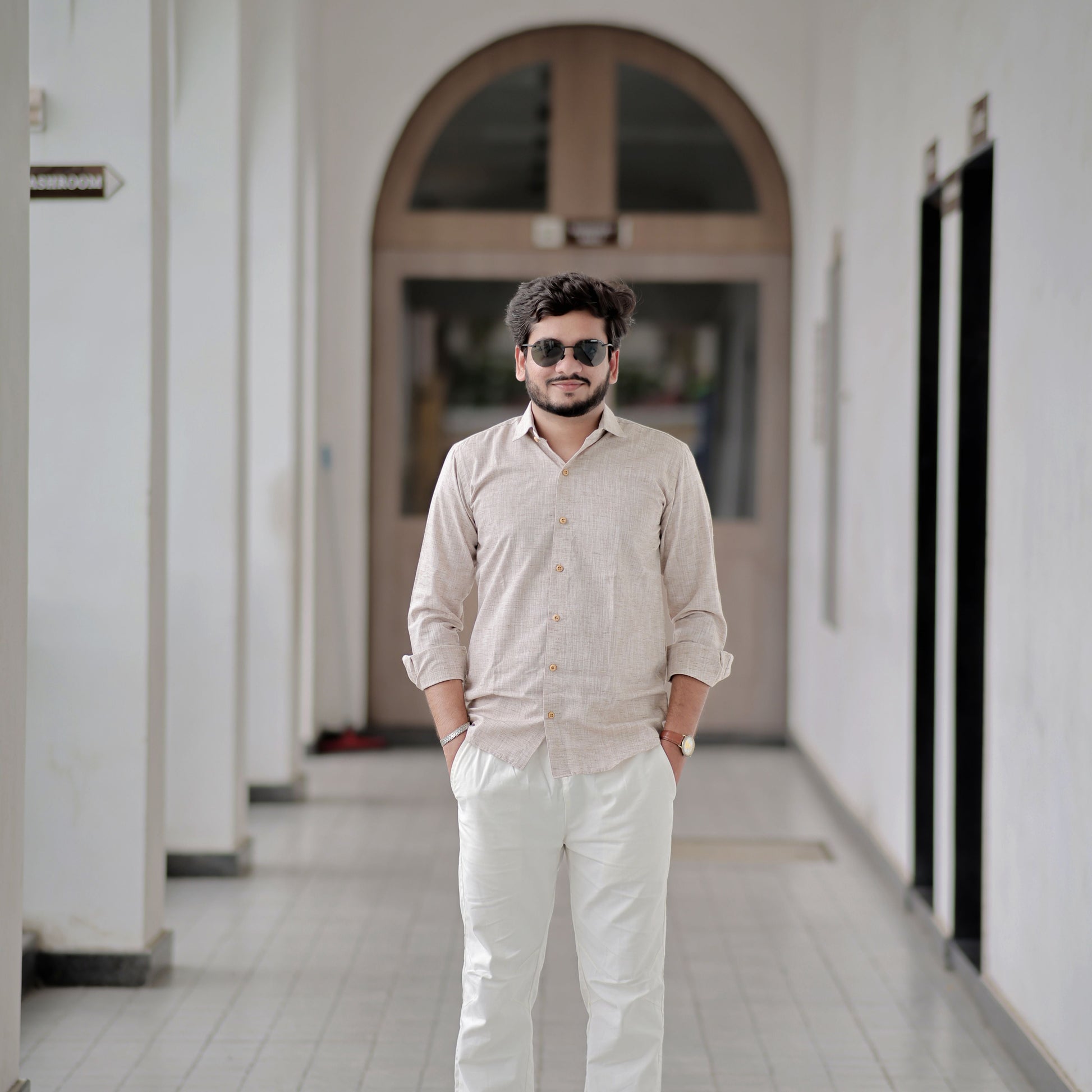 Stylish men’s linen wear