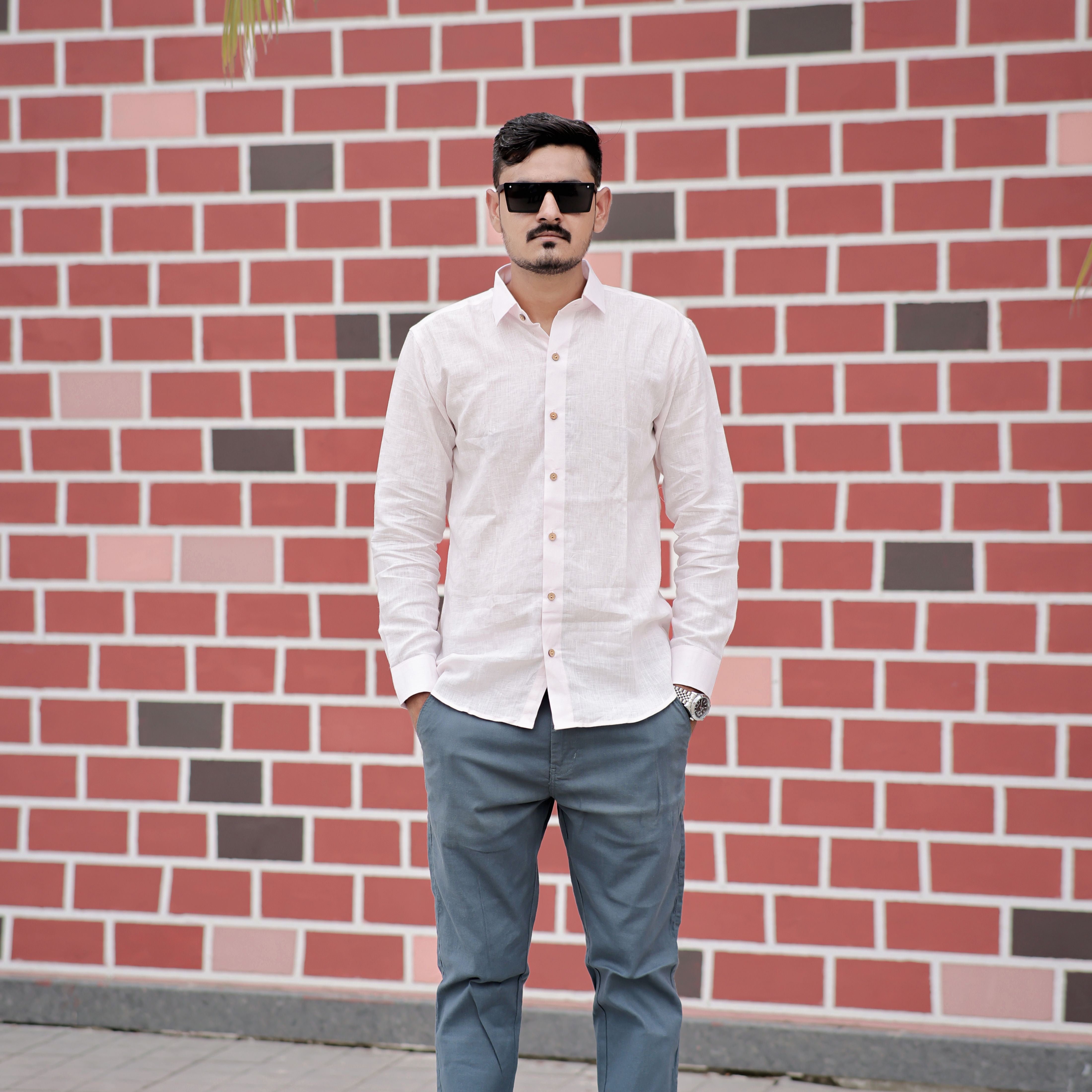 Party wear linen shirt