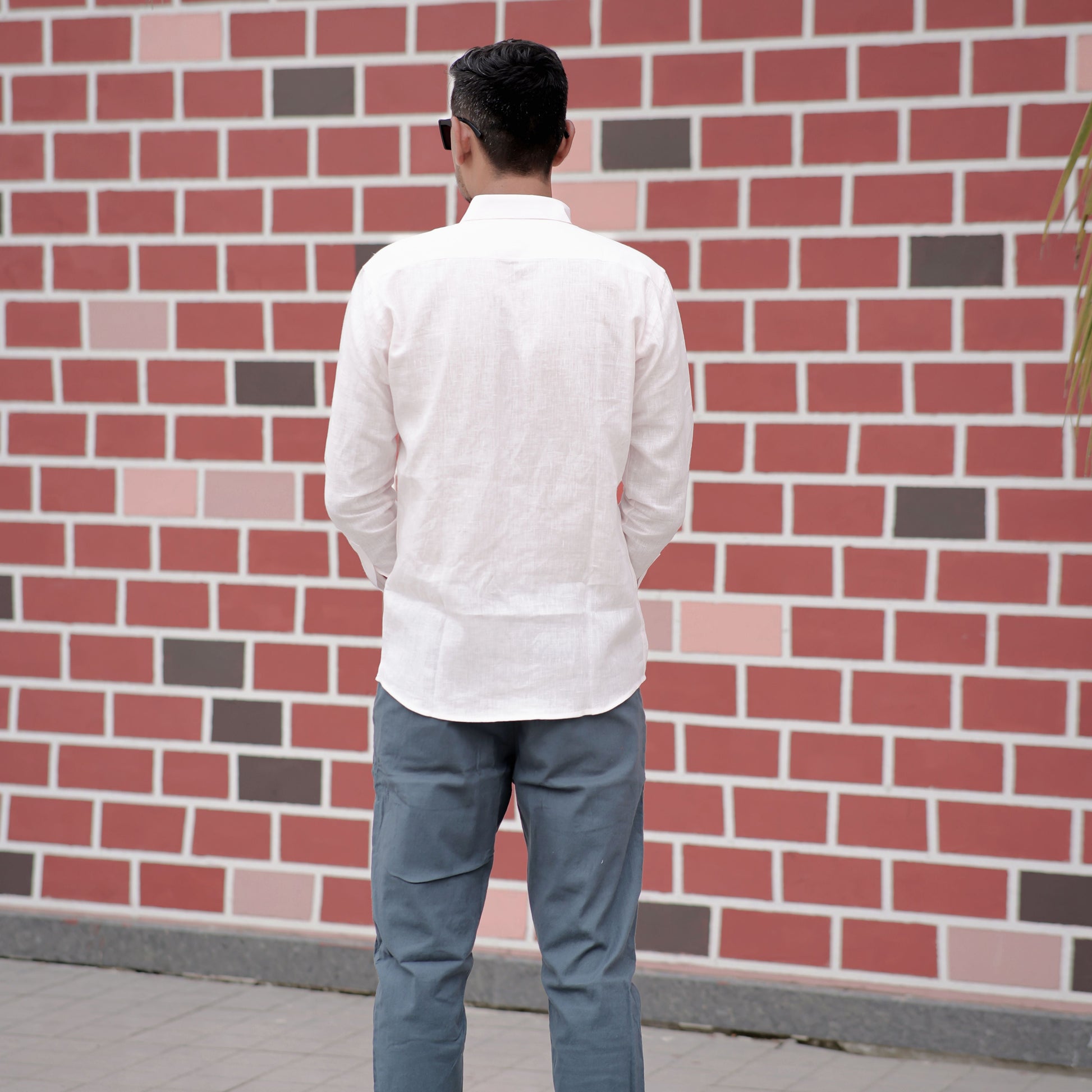 Soft linen shirt men