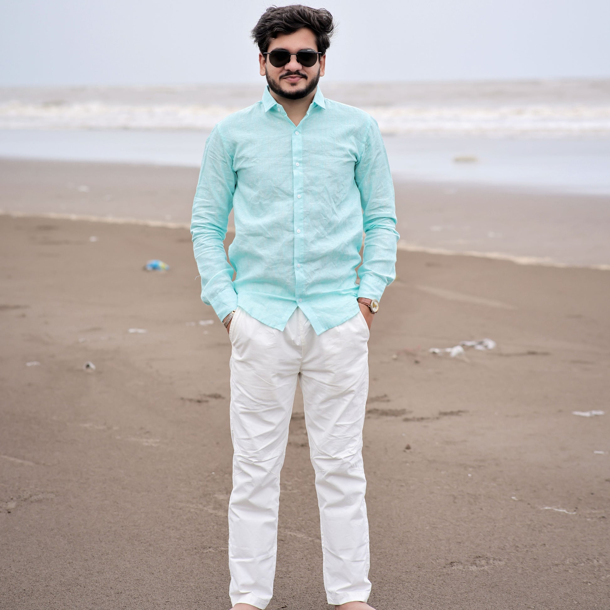 classy linen shirt