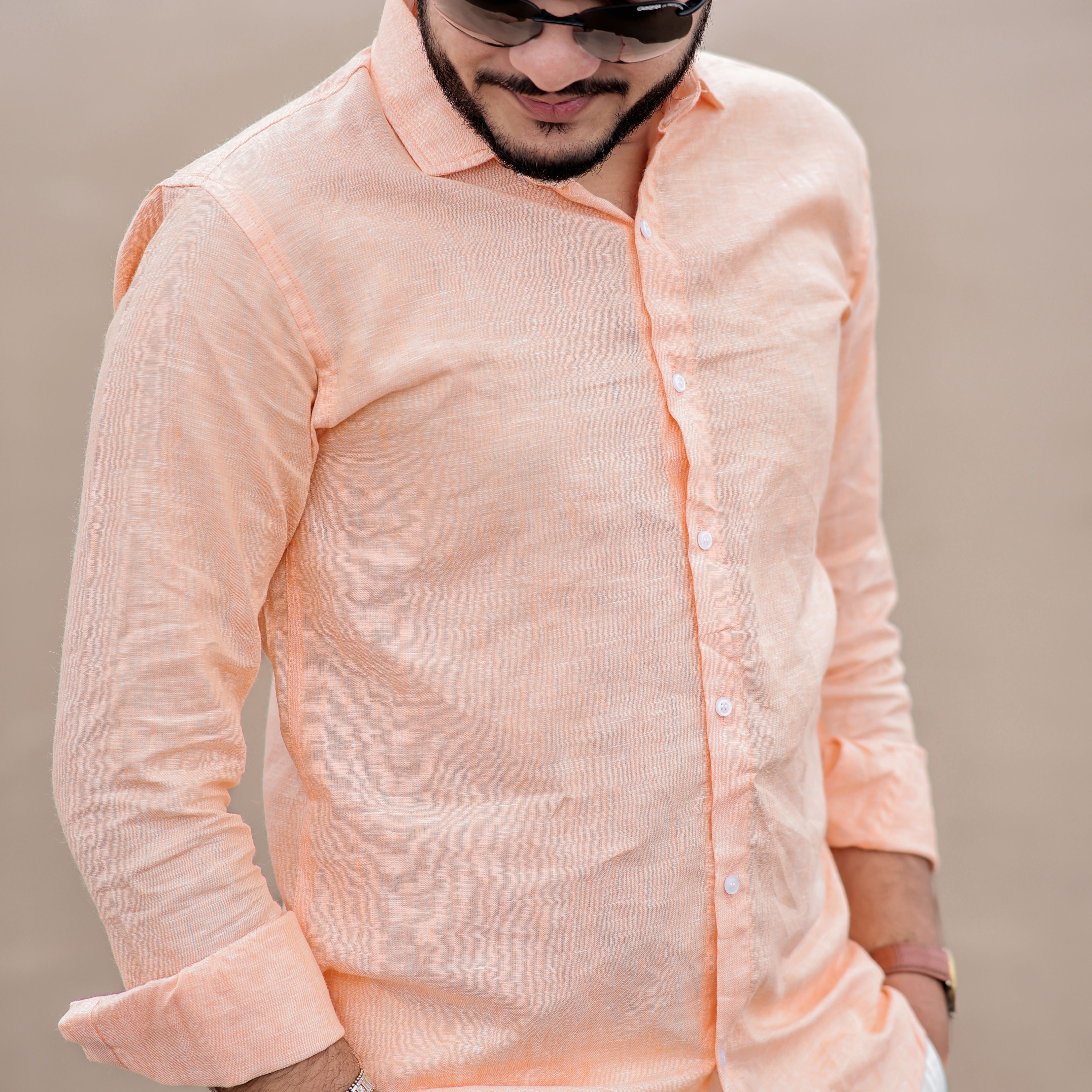orange shirt men