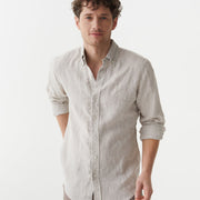 Natural Linen Classic Men Shirt - Linen Wear