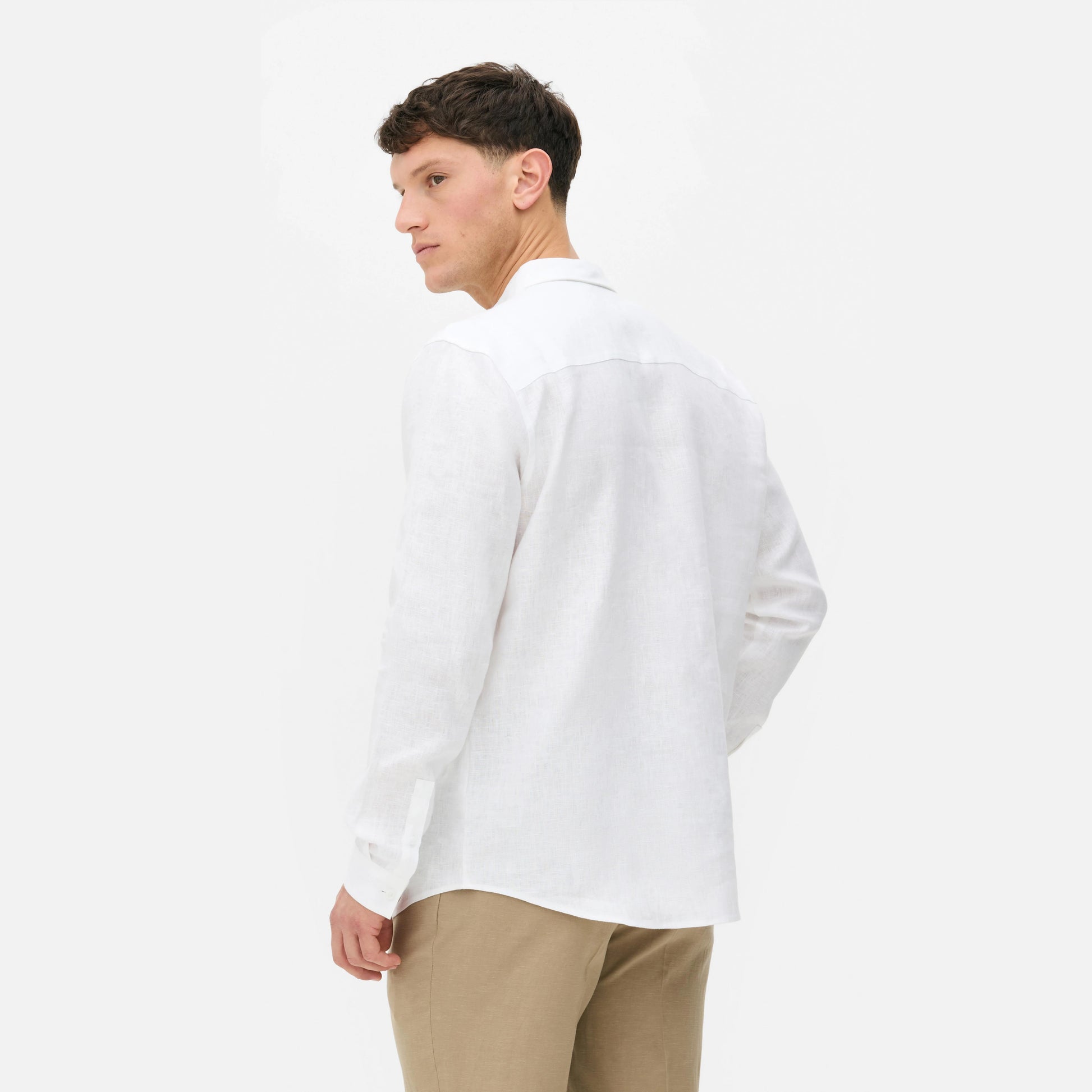 Plain white shirt