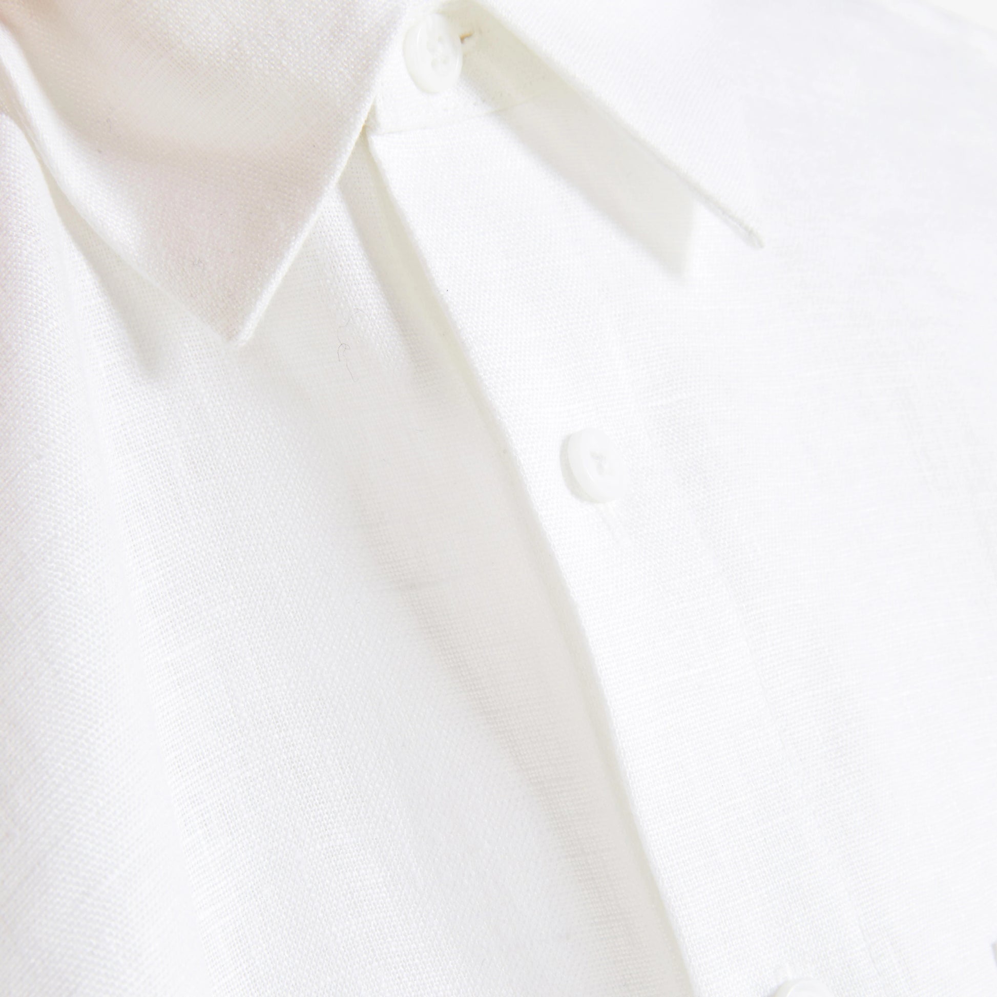 Linen white shirt men